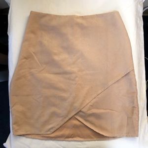 Missguided suede skirt
